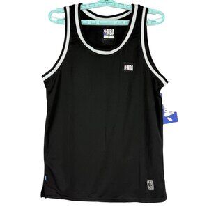 NBA Men's Black & White Tank Top Basketball Jersey Size Small NWT
